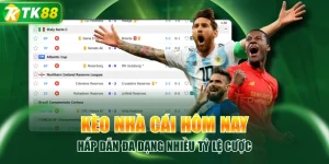 Thể Thao TK88 Phát Hành Đến Hơn 100 Kèo Cược Mỗi Ngày - ROYAL96